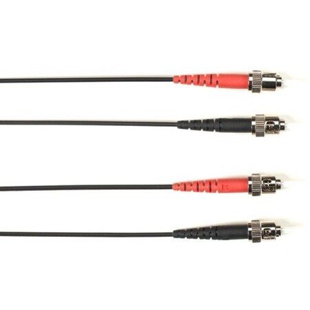 Black Box 7-M, St-St, 62.5-Micron, Multimode, Ple FOCMP62-007M-STST-BK